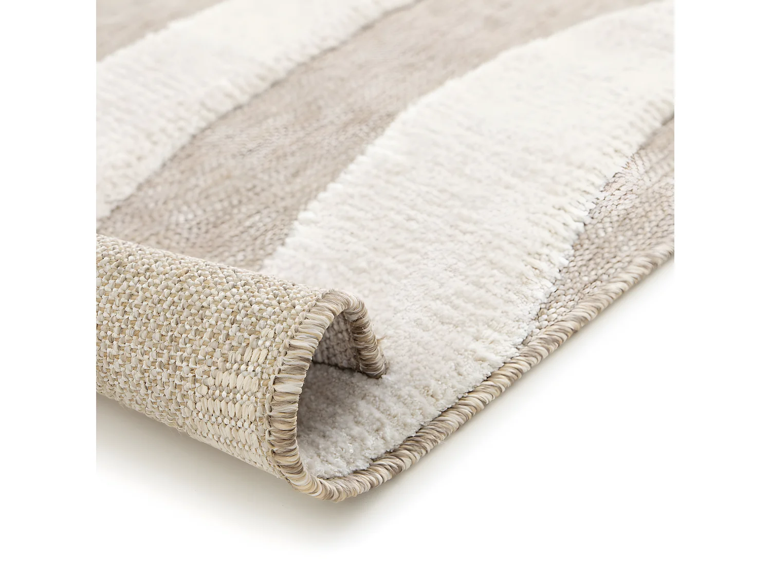 Wadi - Tapis ethnique -  Beige - 160x230cm
