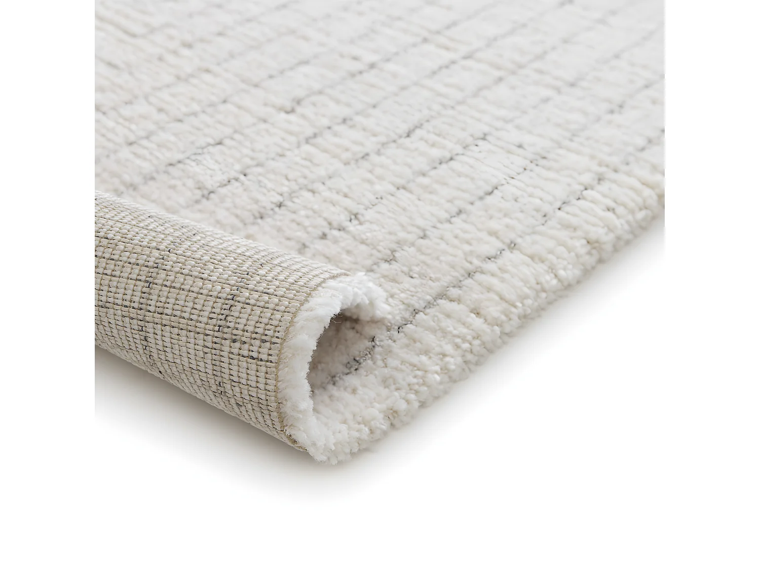 Kemi - Tapis contemporain -  Écru - 200x290cm