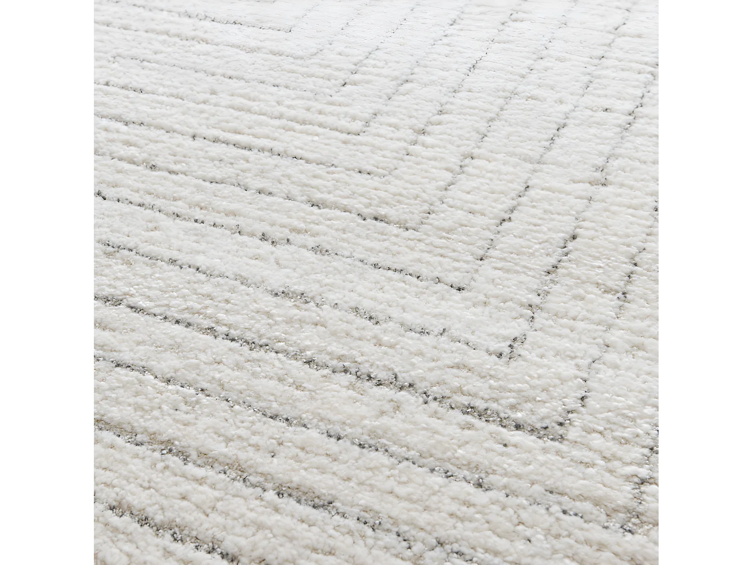 Kemi - Tapis contemporain -  Écru - 200x290cm