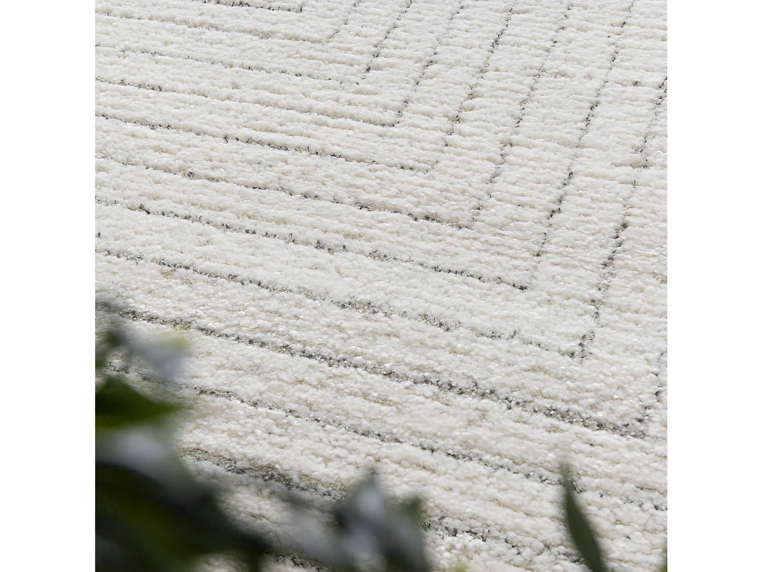 Kemi - Tapis contemporain -  Écru - 200x290cm