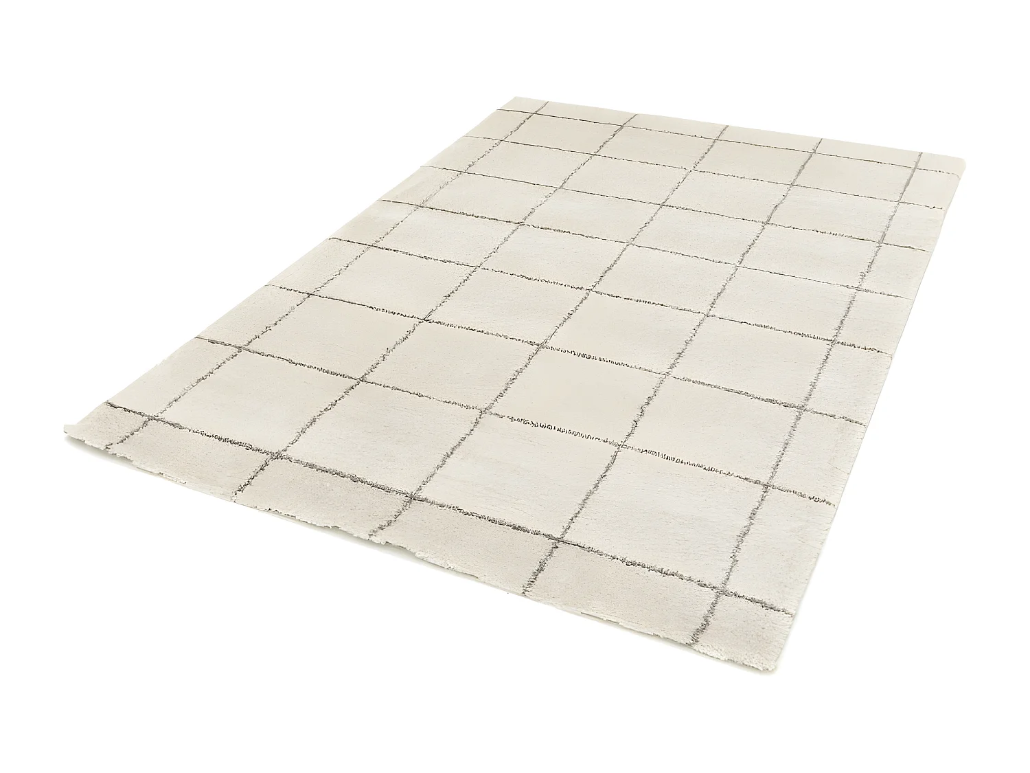 Square - Tapis contemporain -  Écru - 200x290cm