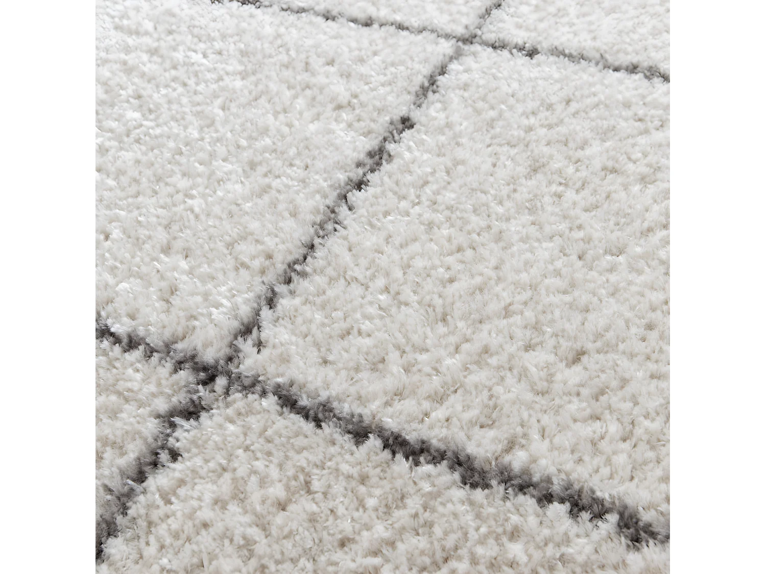 Square - Tapis contemporain -  Écru - 200x290cm