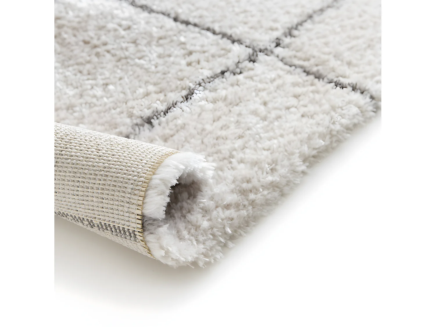 Square - Tapis contemporain -  Écru - 200x290cm