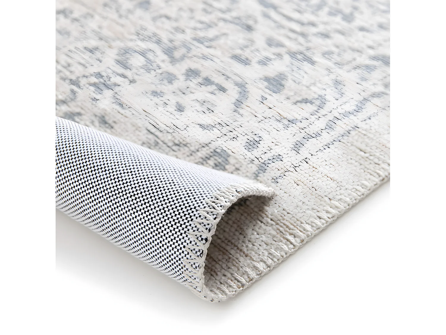 Zagora - Tapis classique -  Bleu et beige - 200x290cm