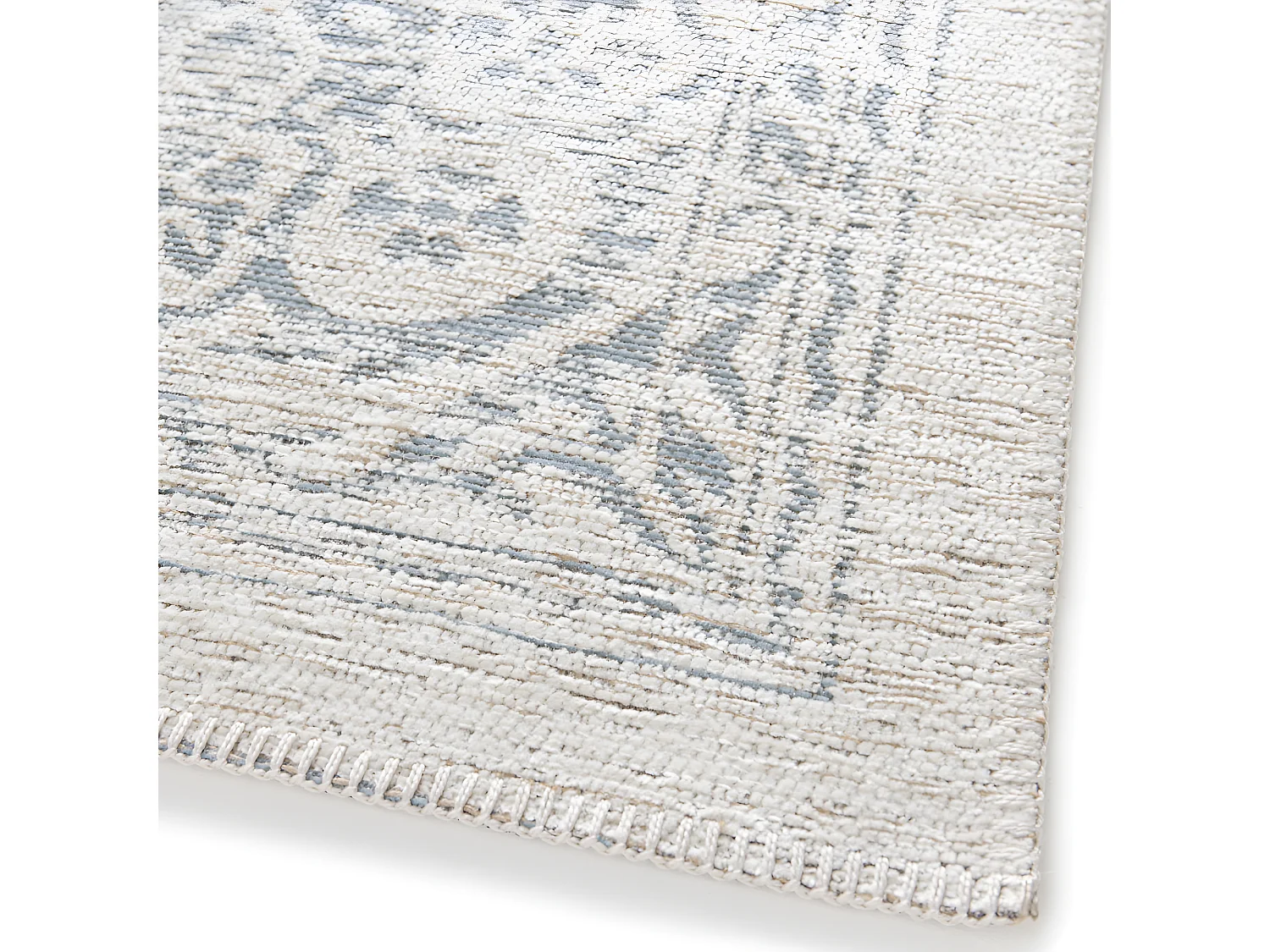 Zagora - Tapis classique -  Bleu et beige - 200x290cm