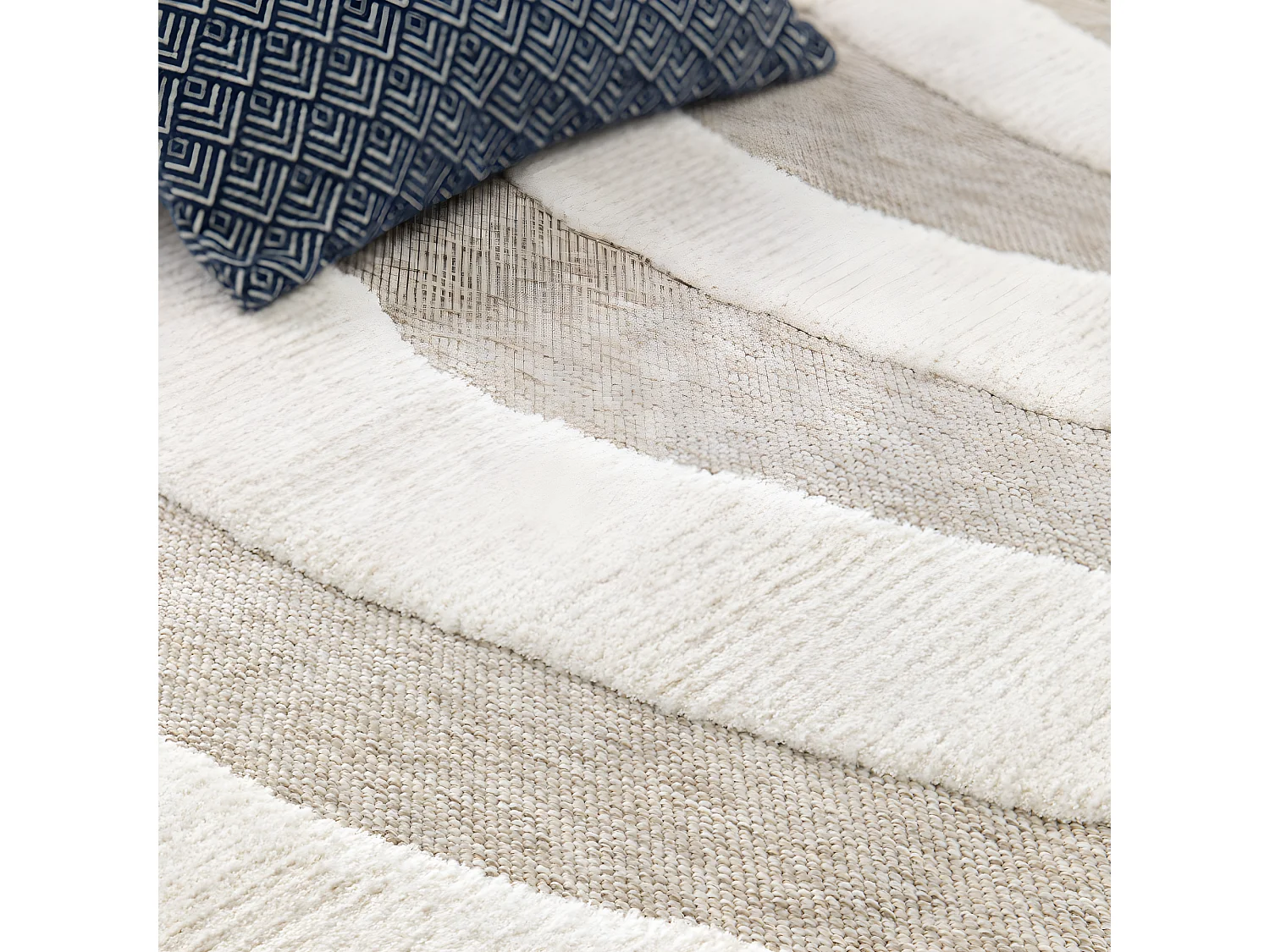 Wadi - Tapis ethnique -  Beige - 120x170cm