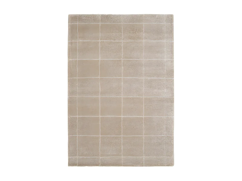 Square - Tapis contemporain -  Beige - 200x290cm