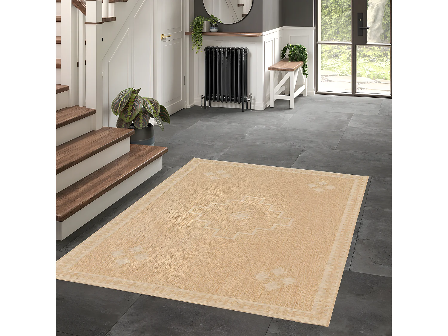 Kasai - Tapis intérieur et extérieur -  Naturel - 200x290cm