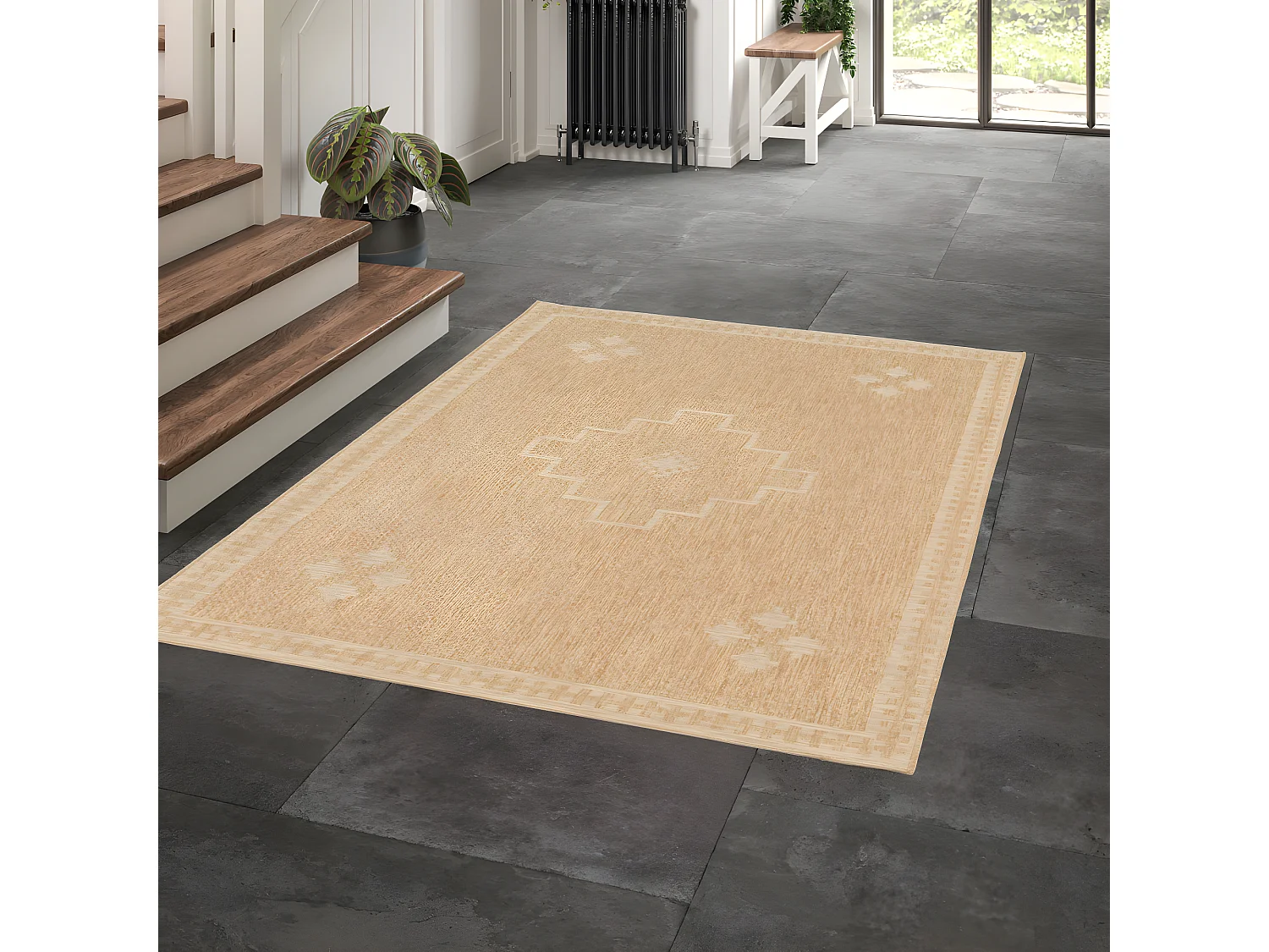 Kasai - Tapis intérieur et extérieur -  Naturel - 120x170cm