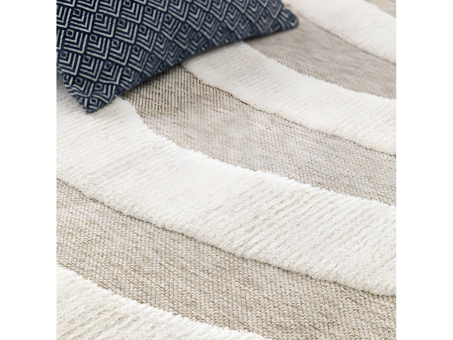 Wadi - Tapis ethnique -  Beige - 200x290cm