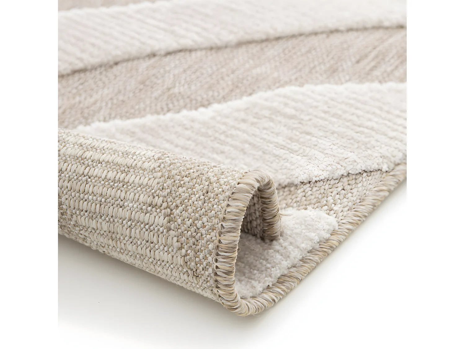 Wadi - Tapis ethnique -  Beige - 200x290cm