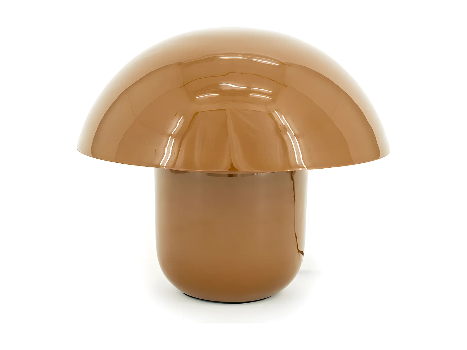 Toad - Lampe à poser champignon en métal - Marron
