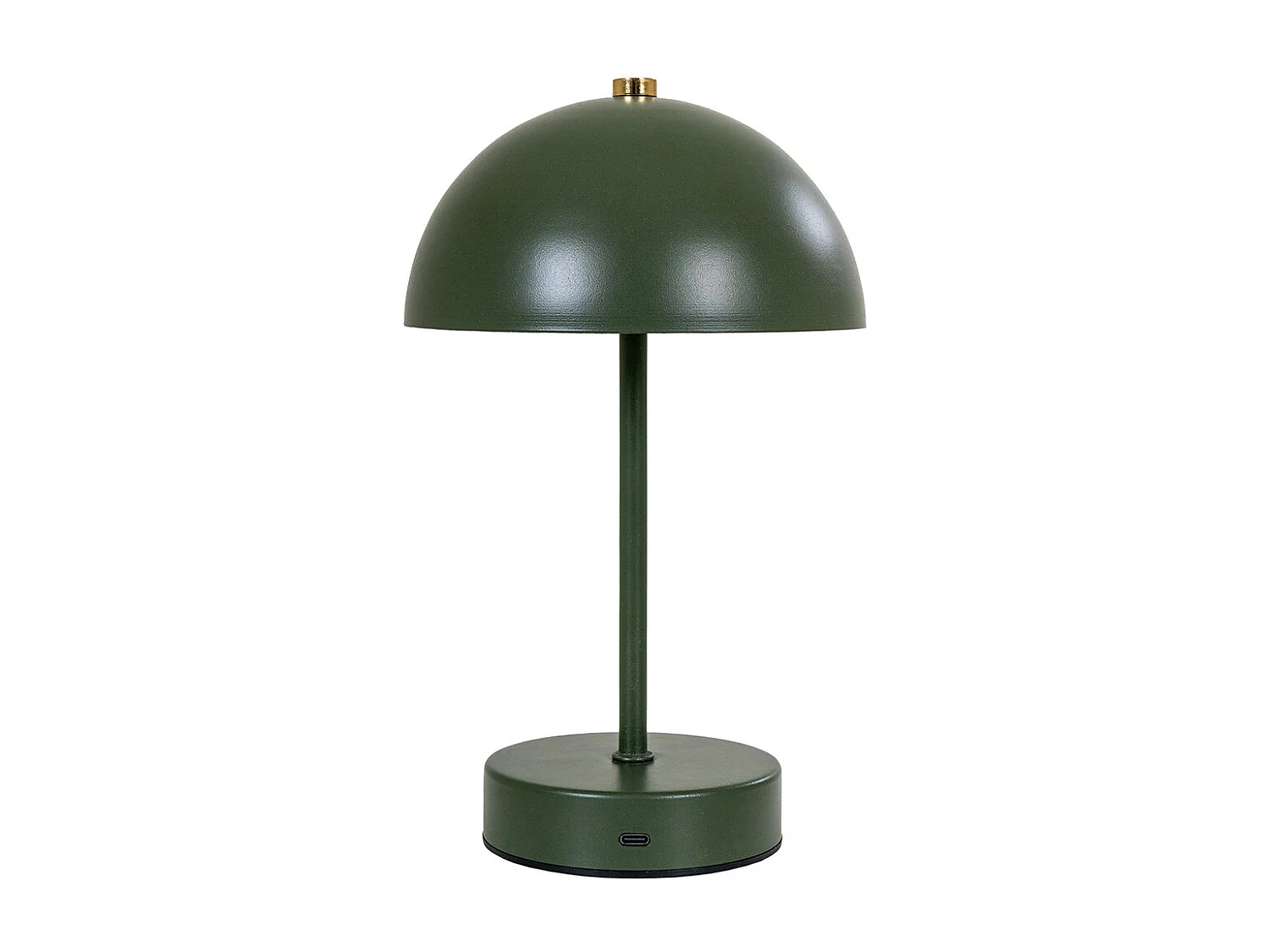 Holt lampe de table LED rechargeable verte.
