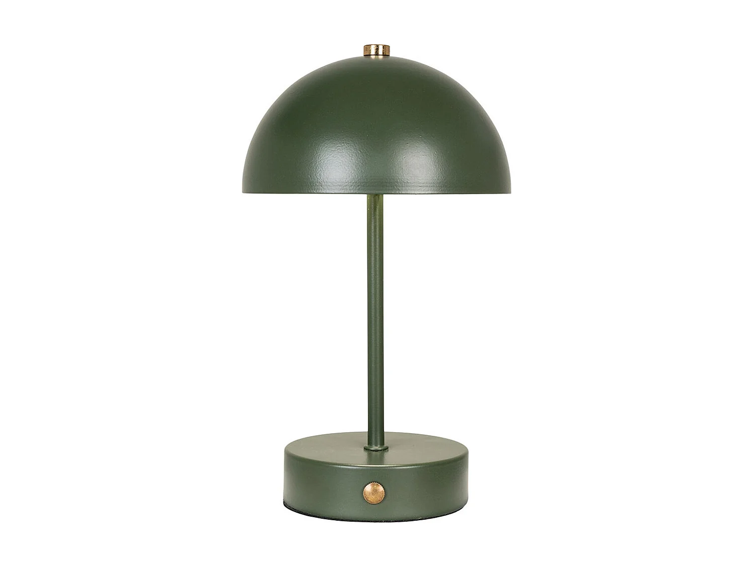 Holt lampe de table LED rechargeable verte.