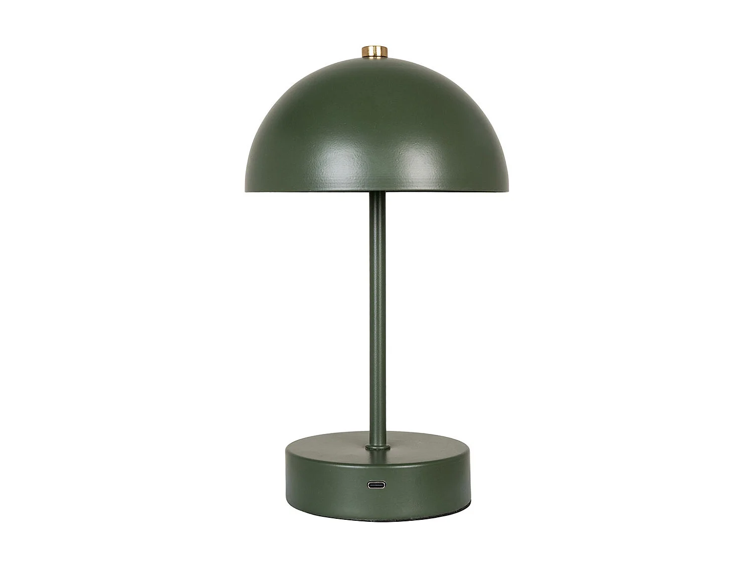 Holt lampe de table LED rechargeable verte.