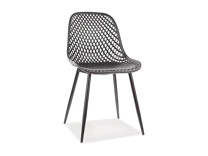 Chaise Corral/Métal/Noir