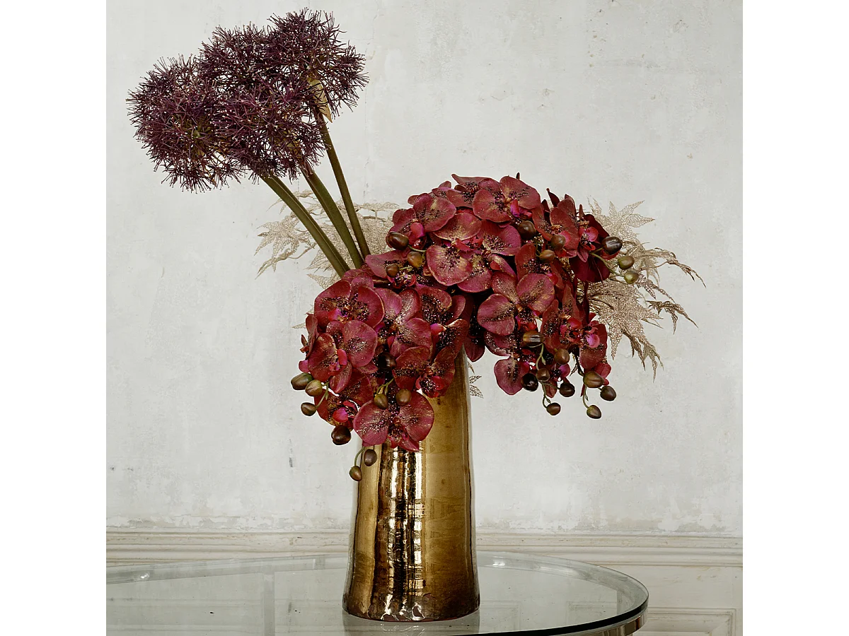 Tige d'Orchidée Phalaenopsis Glitter - Bleu