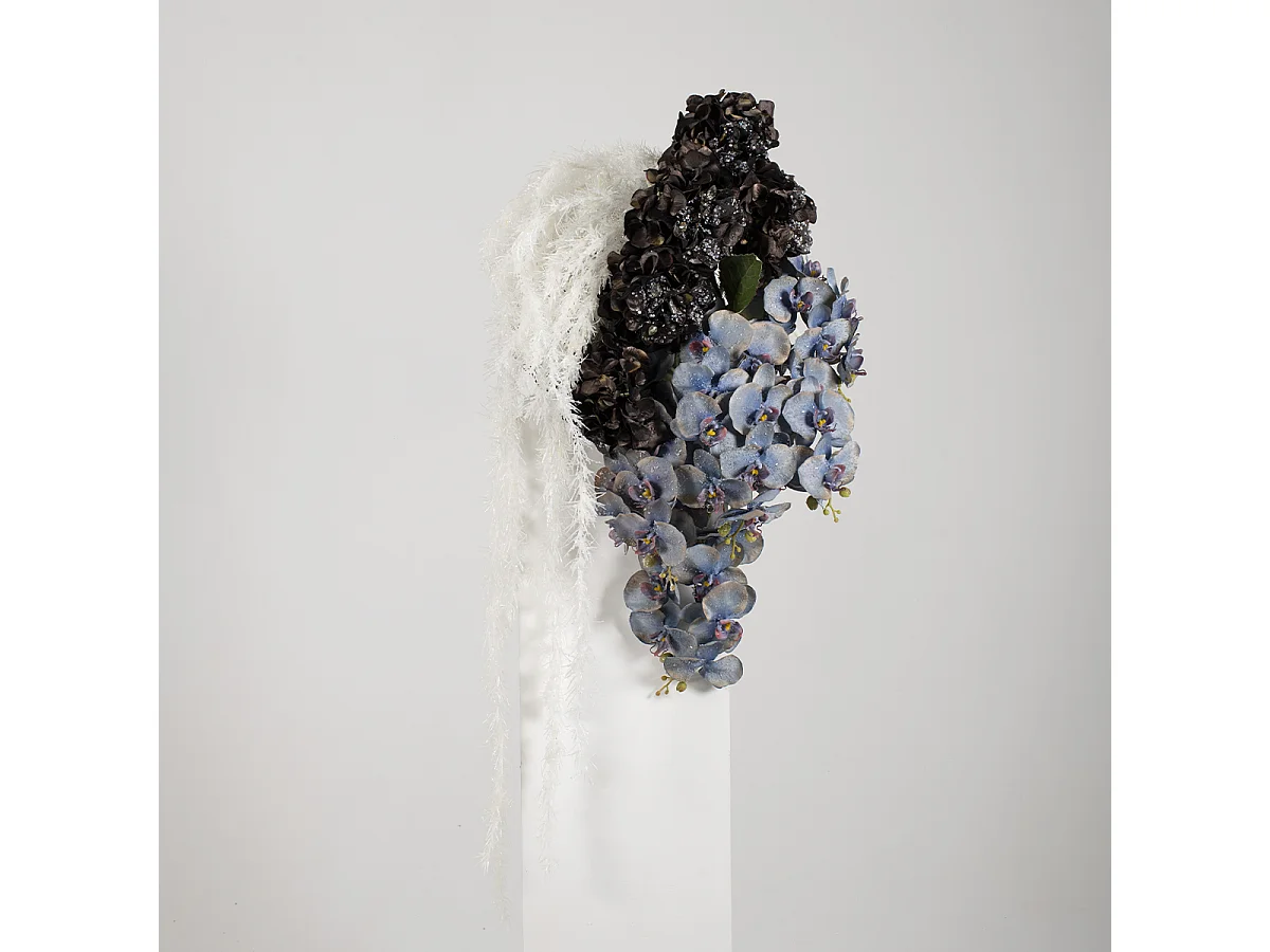 Tige d'Orchidée Phalaenopsis Glitter - Bleu