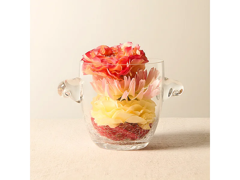 Mix de Fleurs Artificielles - Rouge