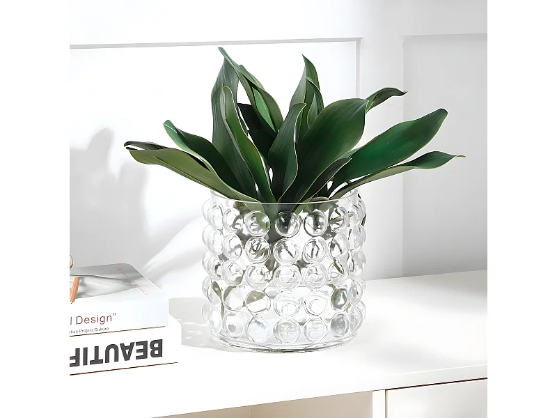 Feuillage d'Orchidée Grand Format - Vert / 22 cm