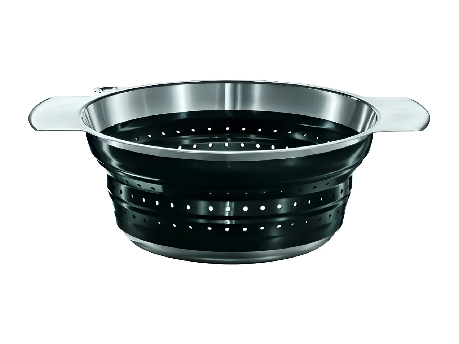 Passoire pliable Noir 24cm