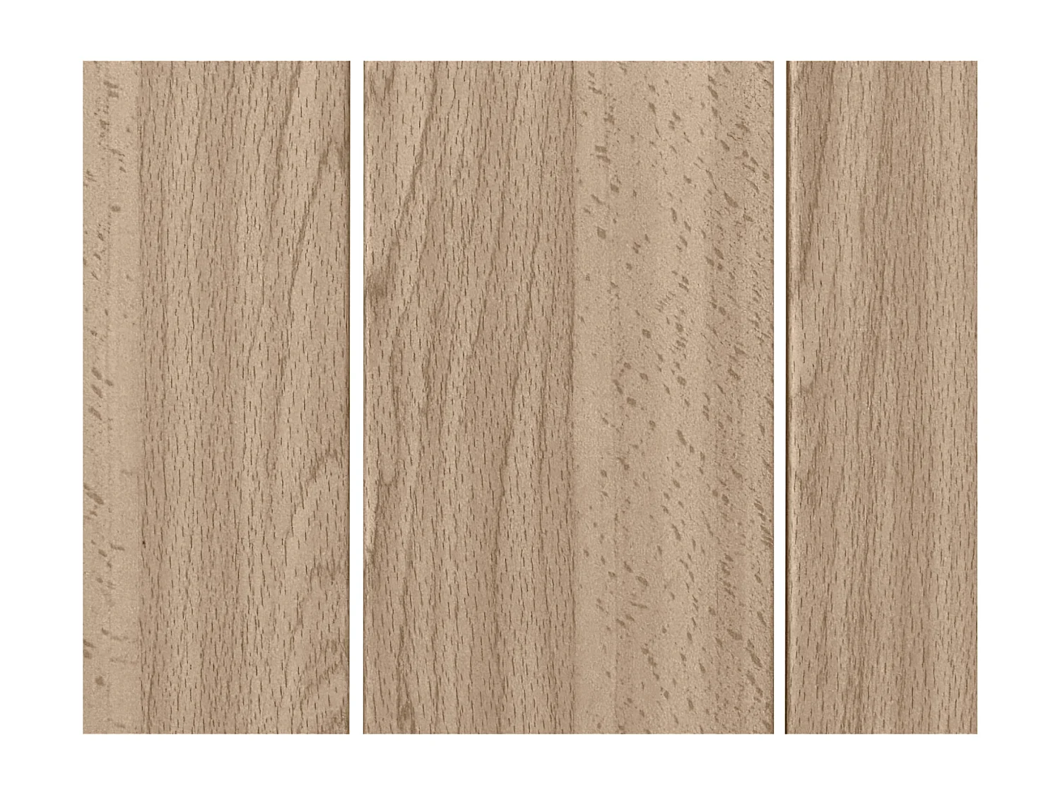 DHOME Tête de lit en bois recyclé DM Style Palette Verticale 135x46 Lits 120/135 - Bois Naturel