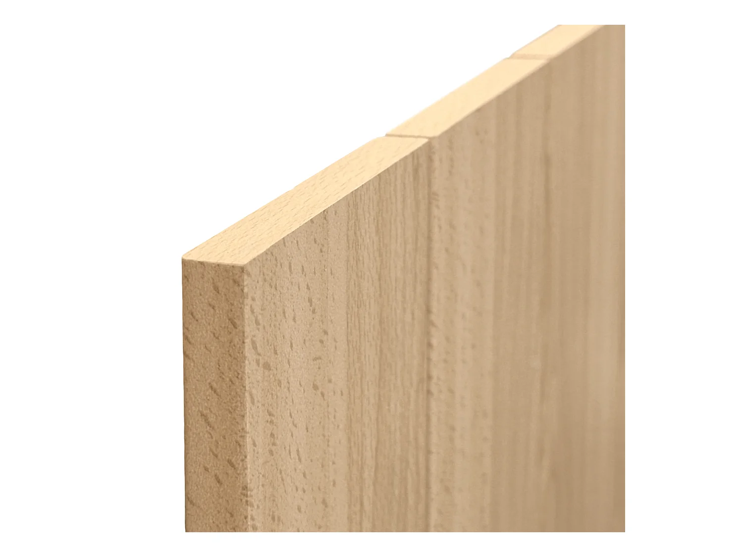 DHOME Tête de lit en bois recyclé DM Style Palette Verticale 135x46 Lits 120/135 - Bois Naturel