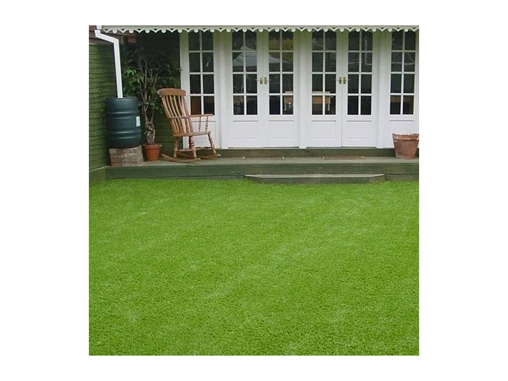 Tapis de gazon synthétique, faux gazon artificiel, 20 MM, 1x10 MT, 48702