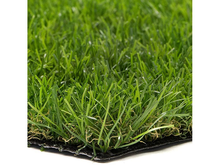 Tapis de gazon synthétique, faux gazon artificiel, 20 MM, 1x10 MT, 48702