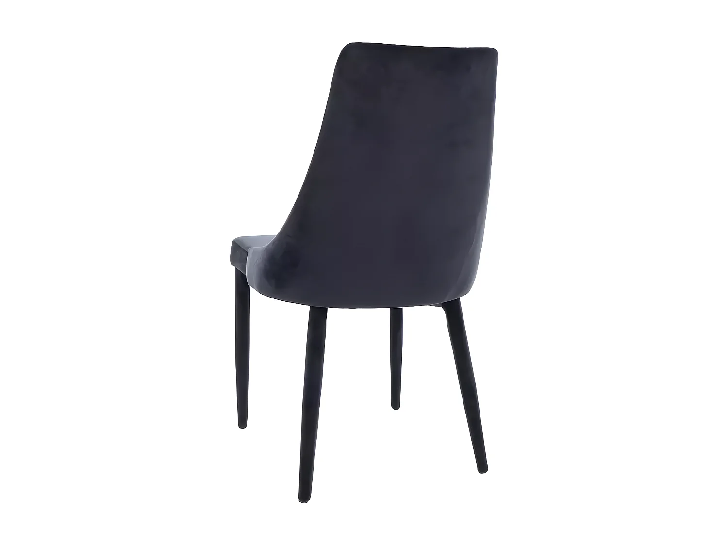Chaise Trix/Tissu/Noir