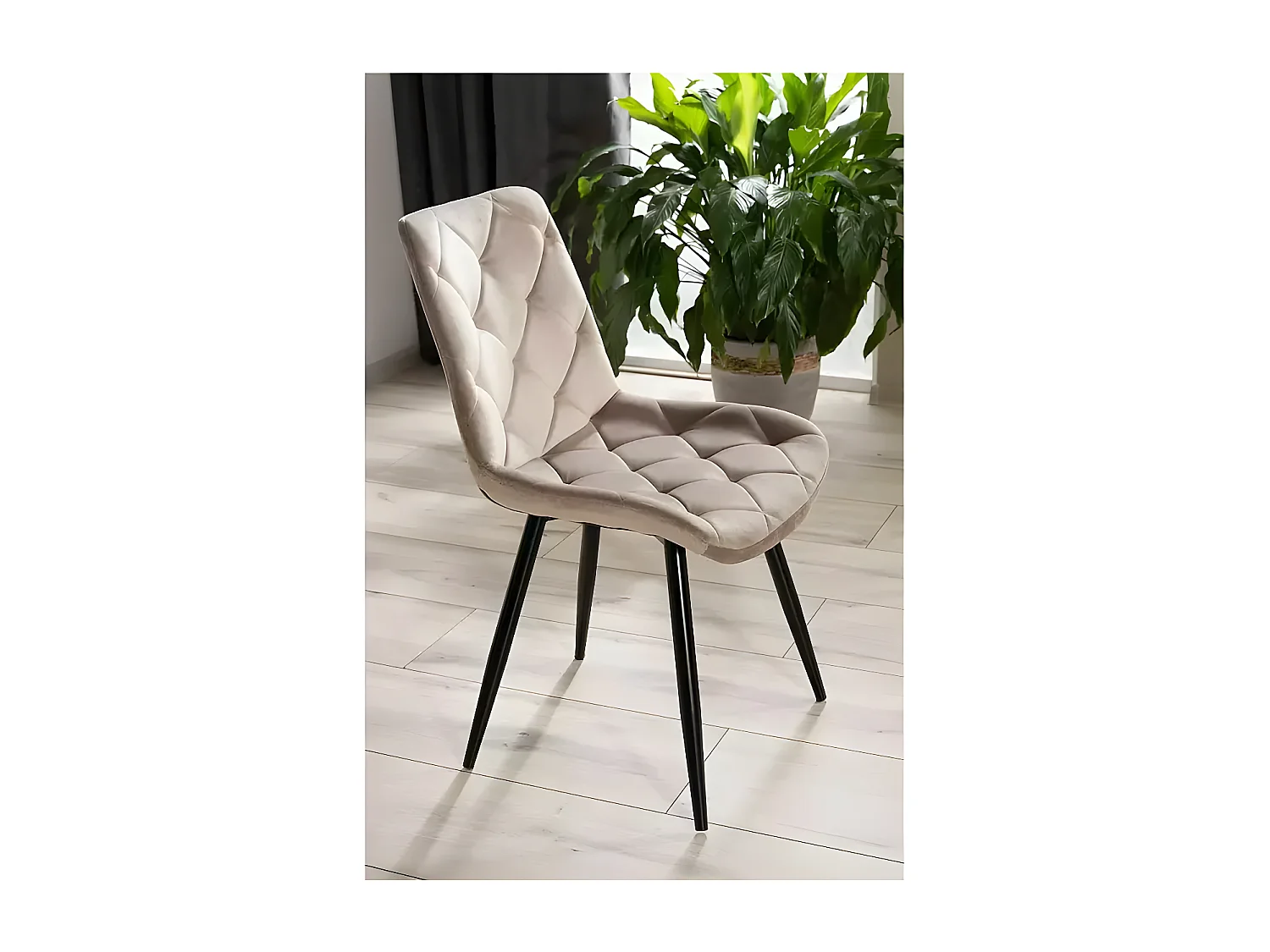 Chaise Ralph/Tissu/Beige