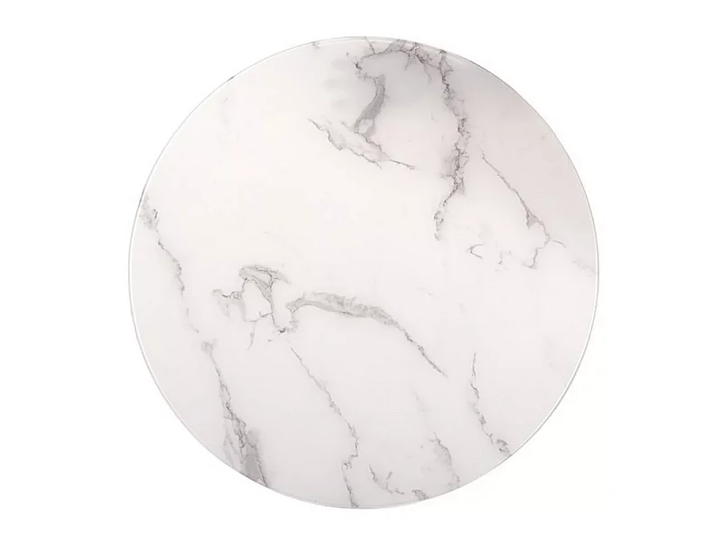 Zestaw 2 ław ATLANTA B II biały marmur/chrom