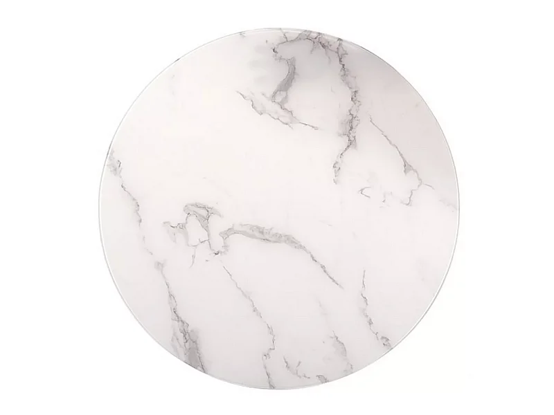 Zestaw 2 ław ATLANTA B II biały marmur/chrom