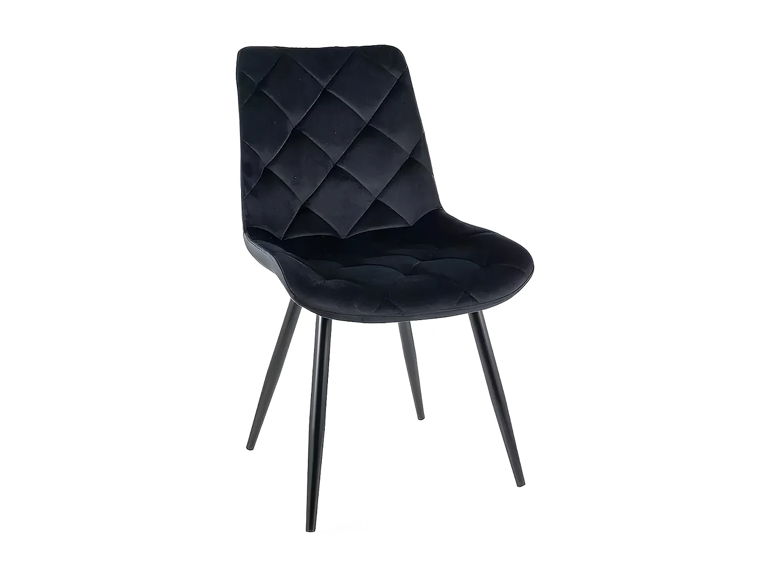 Chaise Ralph/Tissu/Noir