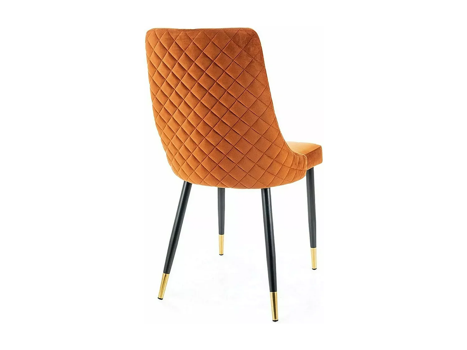 Chaise Piano/Tissu/Orange