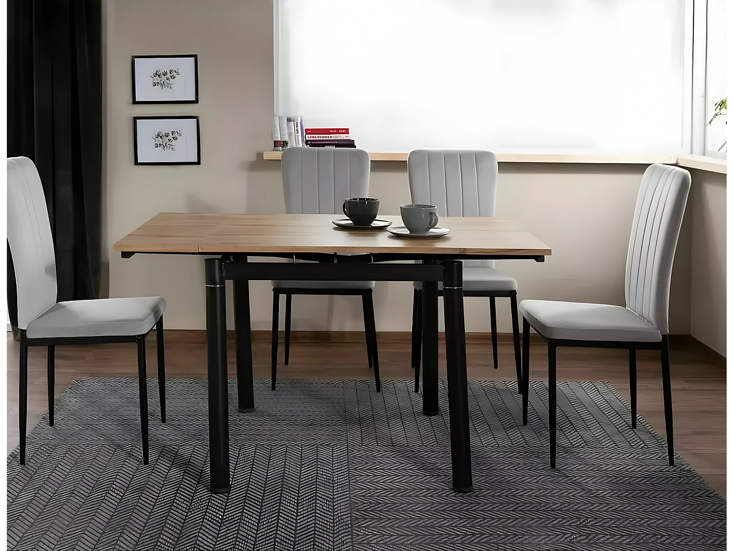 Sedia Vigo/Tessuto/Antracite