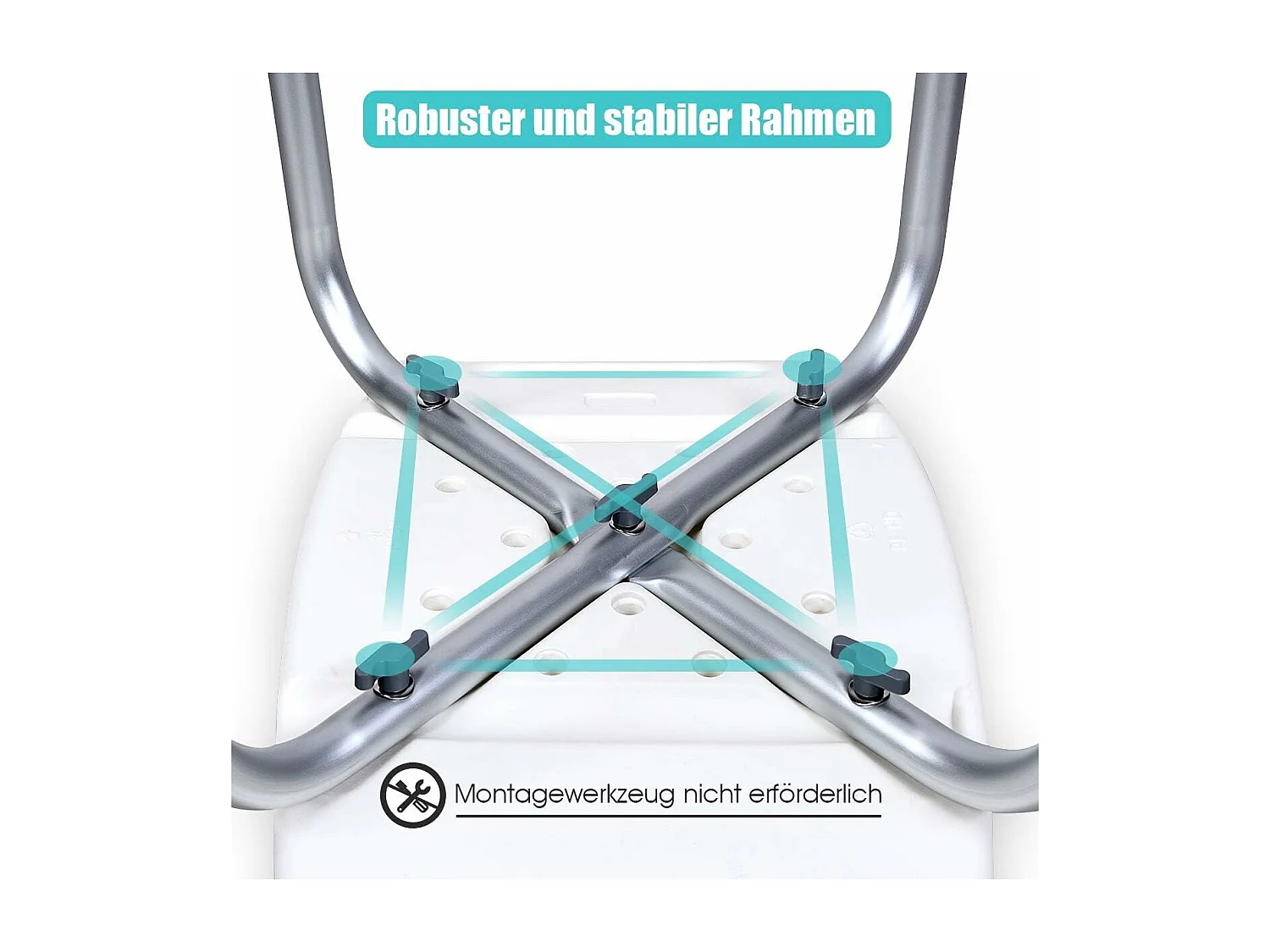 Duschhocker höhenverstellbar