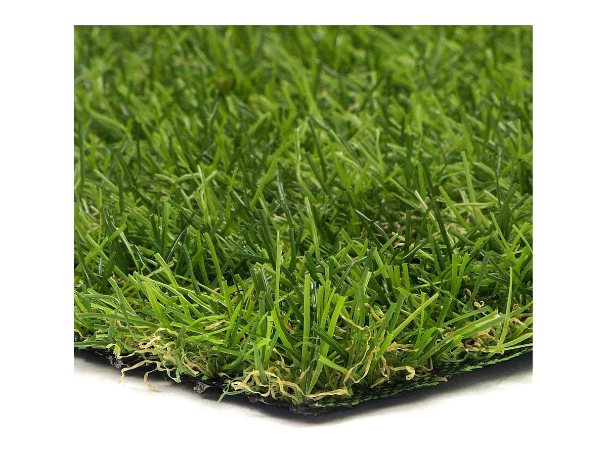 Synthetischer Rasenteppich, Kunstrasen, 20 mm, 1 x 5 m, 48701
