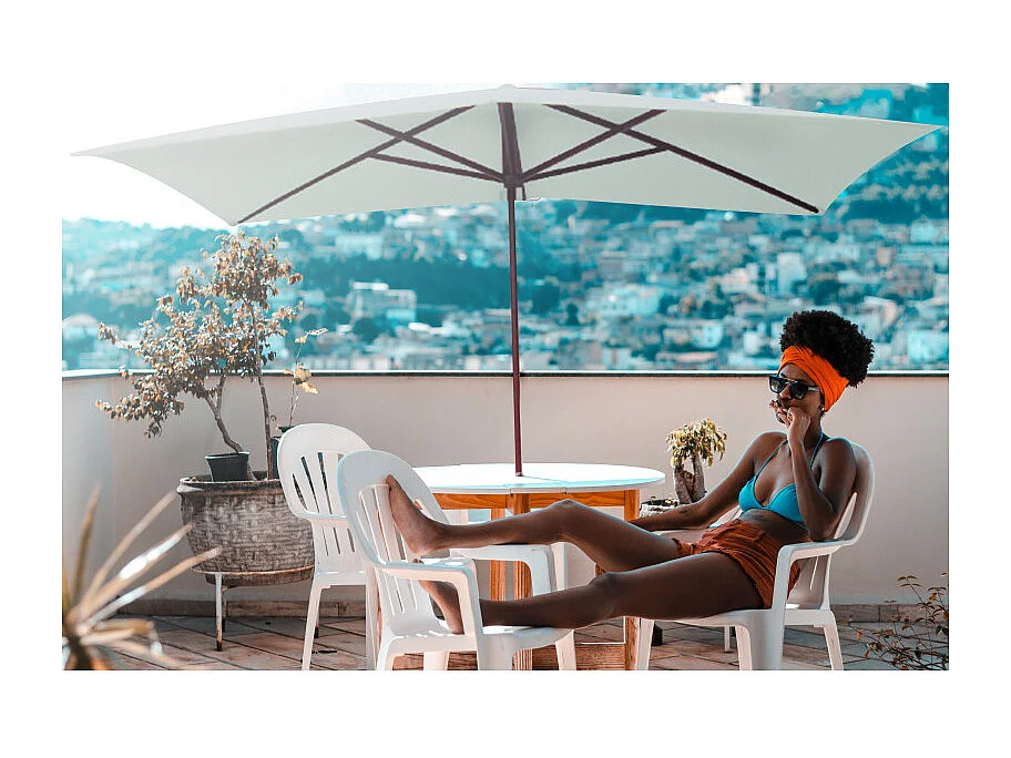 Ombrellone BEAUSOLEIL® OLERON - Grigio