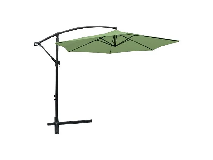 Keter Parasol déporté rond collioure diamètre 3m  - vert amande - 14-700758