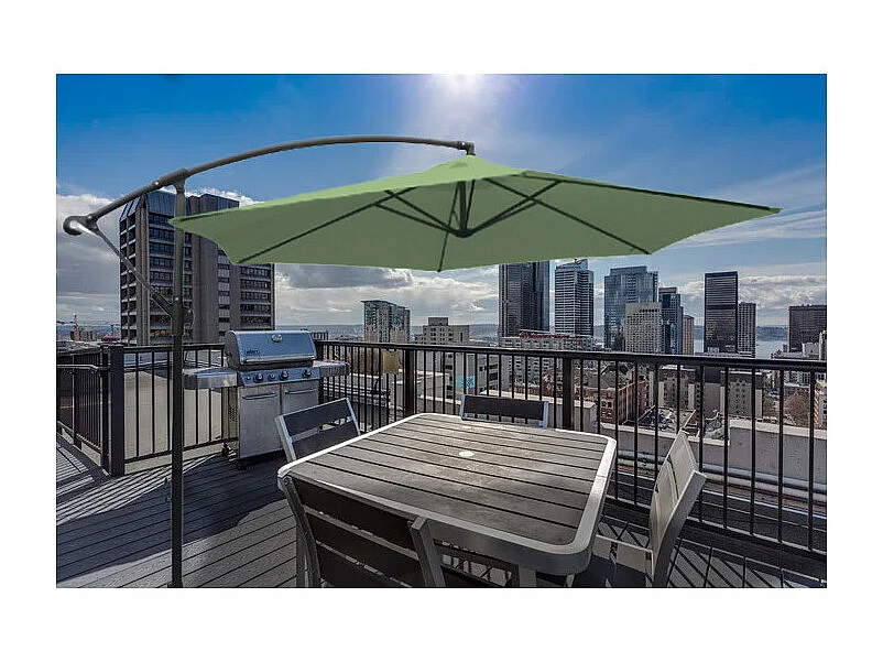 Ombrellone BEAUSOLEIL® COLLIOURE Verde Mandorla