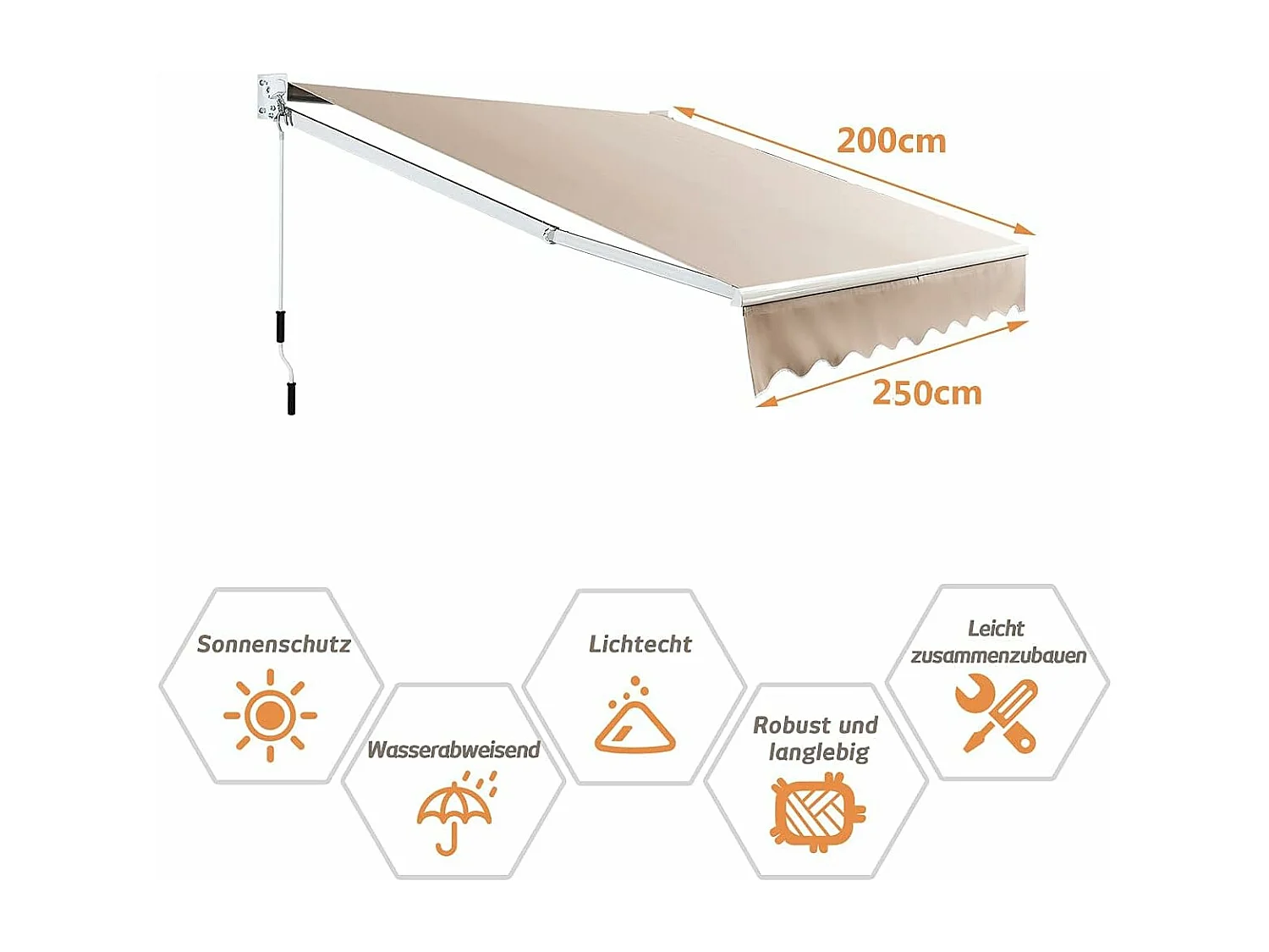 Gelenkarmmarkise Sonnenmarkise
