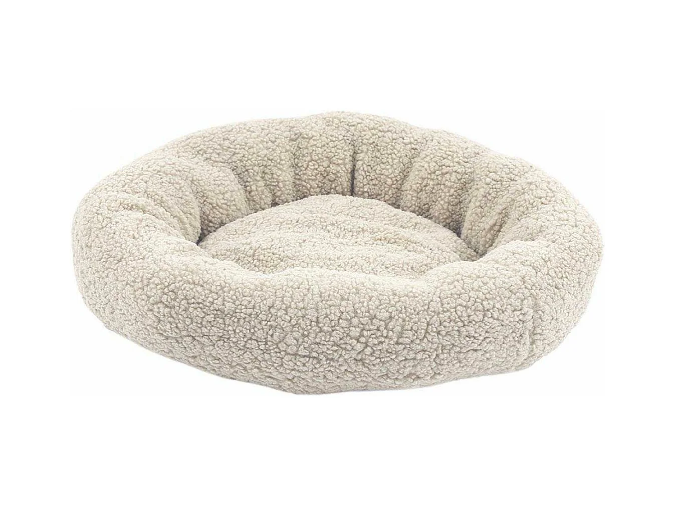 Panier rond en bouclette 60 cm