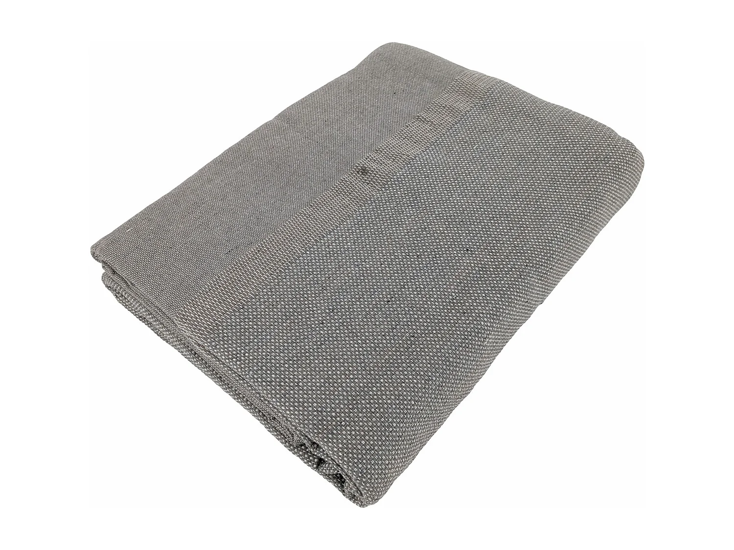 Dessus de lit ZAGORA pur coton 250 g/m² 180x240 cm beige lin