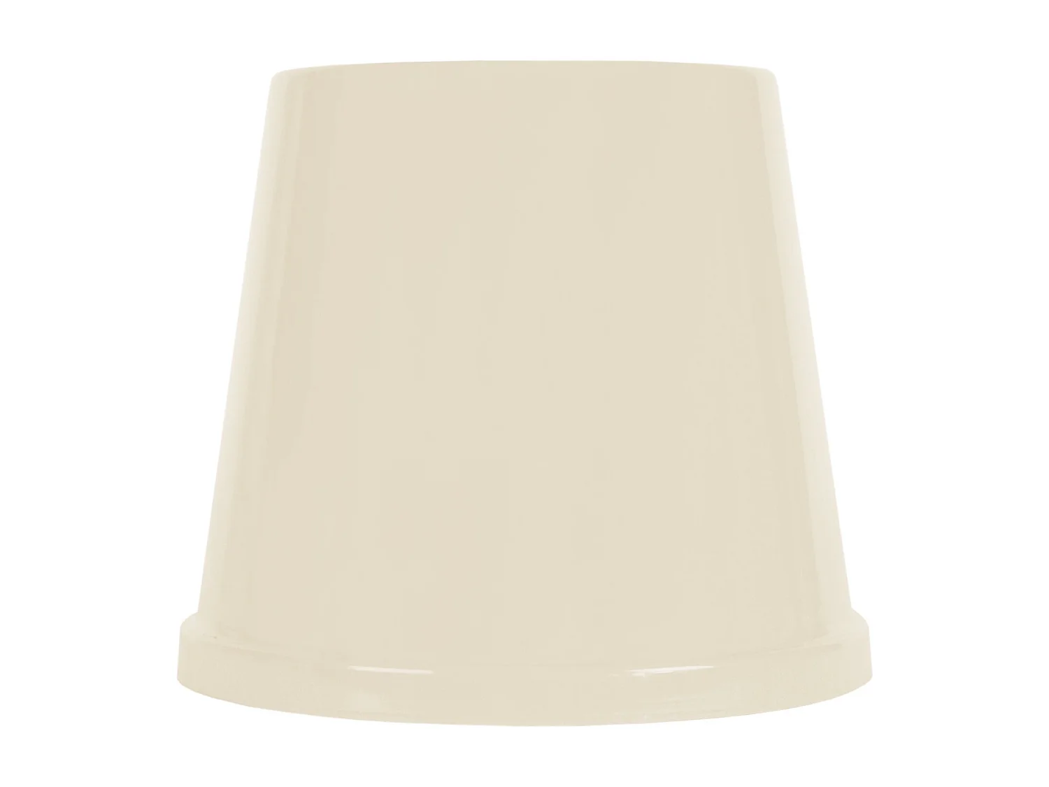 Pantalla TOSEL ,metal,Beige,A14xD15xP15cm