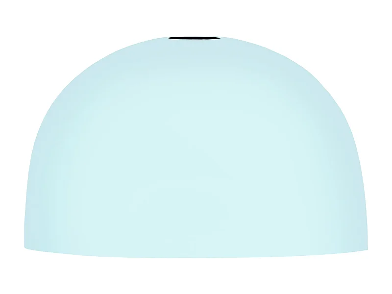 Abajur TOSEL SEQUOIA metal cúpula azul D29 x H14  cm