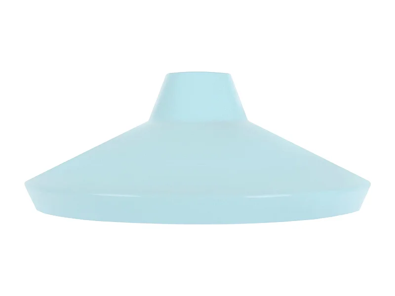 Abajur TOSEL VASTERVIK metal cônico azul D33 x H14  cm