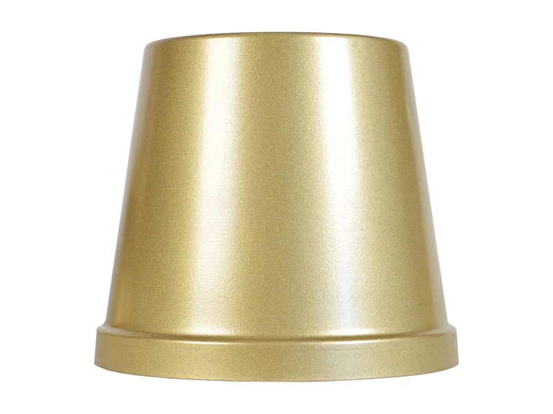 Abajur TOSEL FACTORY metal cone Dourado D15 x H14  cm