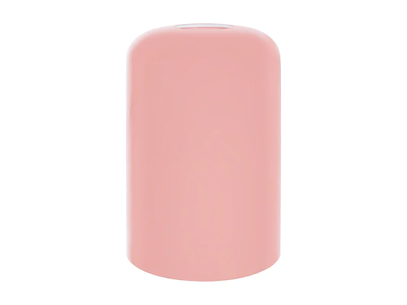 Pantalla TOSEL ,vidrio,Rosa ,A17xD10,3xP10,3cm