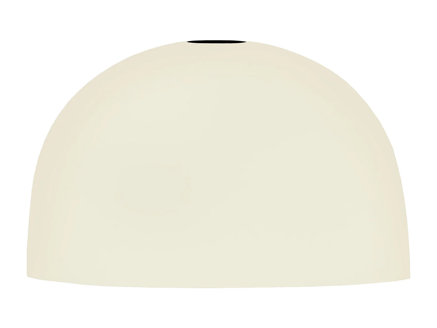 Abajur TOSEL SEQUOIA metal cúpula bege D29 x H14  cm